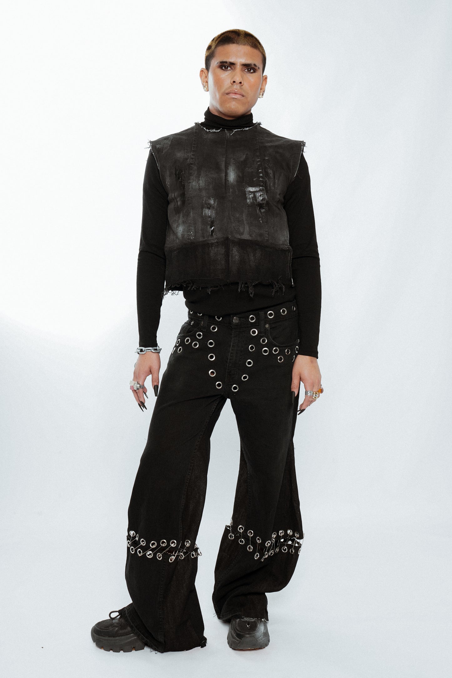 Guardian Oil Coated Denim Top