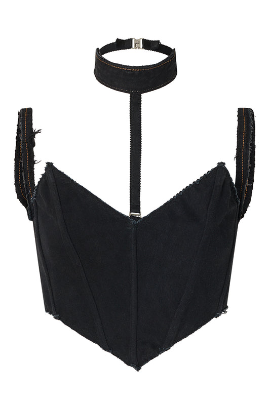 SAVVY Handmade Corset - Black