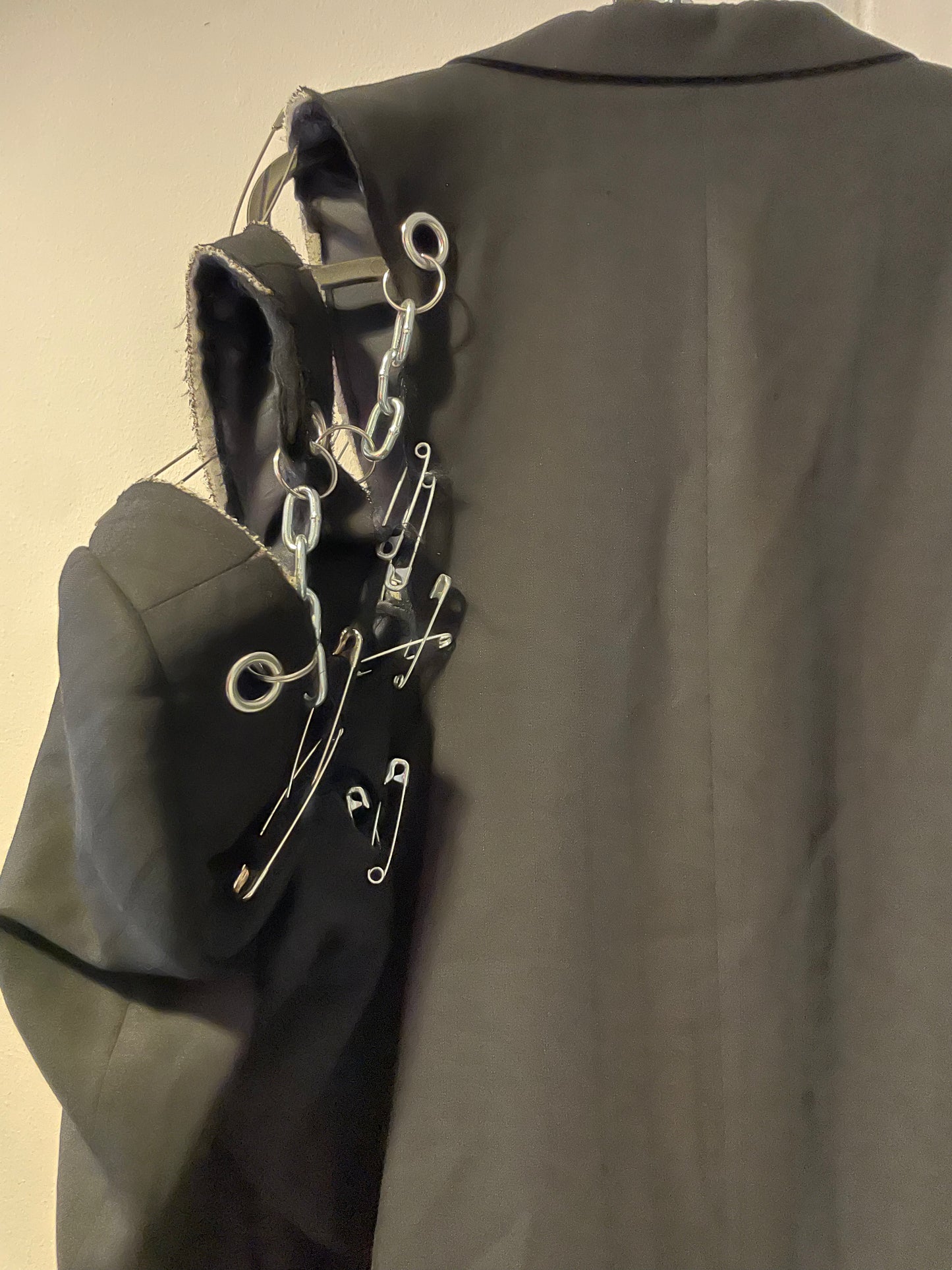 "Chain Reaction" Asymmetrical Blazer