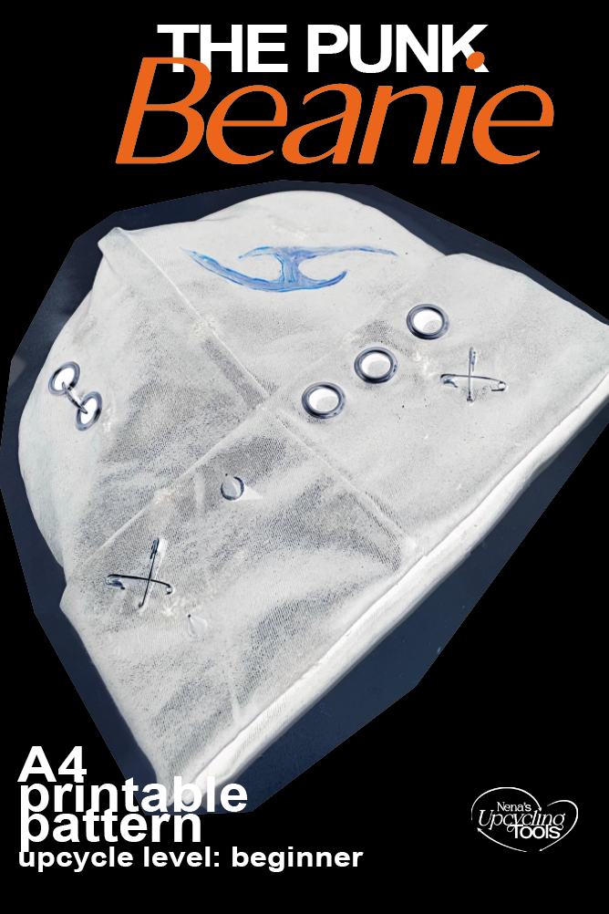 DIY Punk Beanie PDF pattern