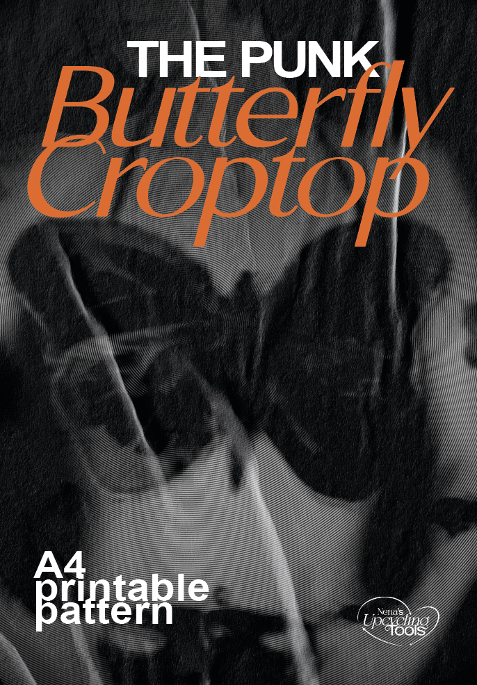 DIY Punk Butterfly Top PDF pattern