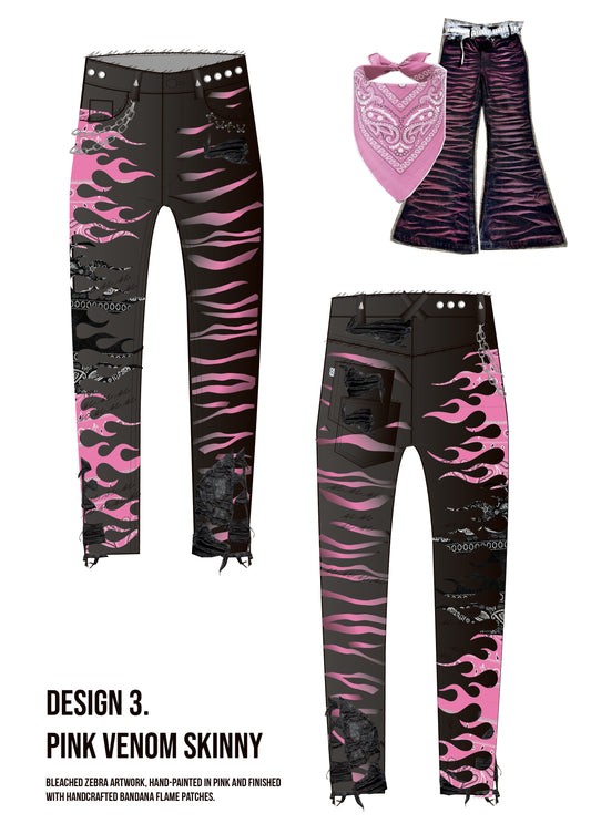 Custom Pink venom skinny