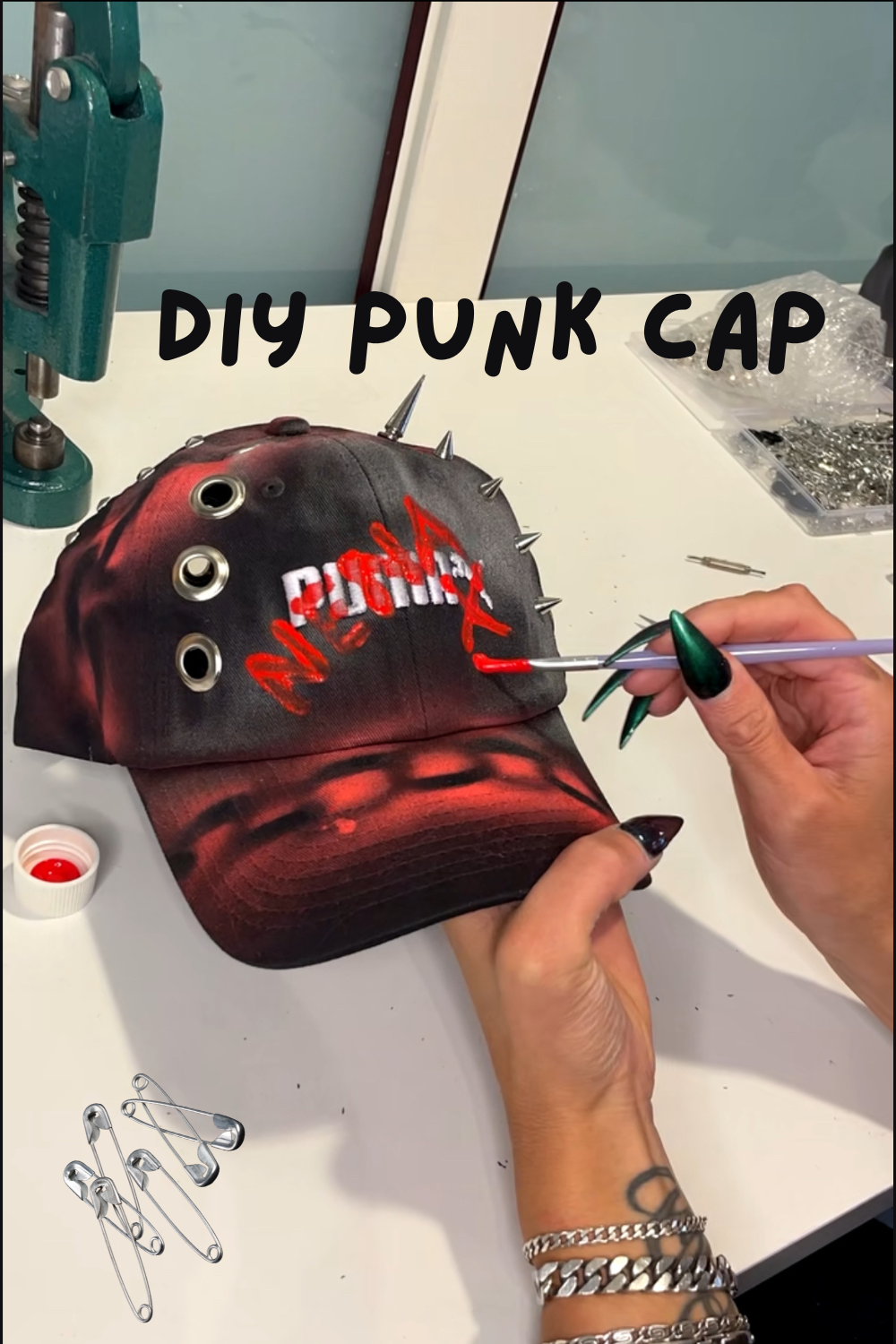 DIY Punk Cap