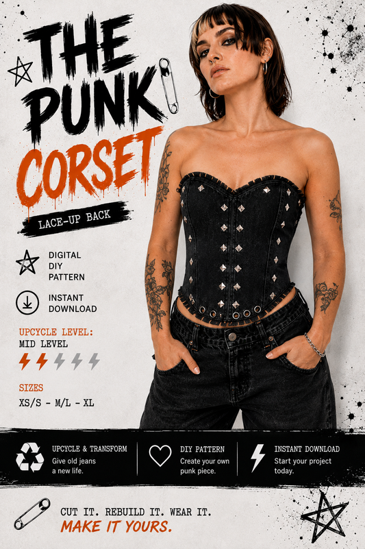 THE PUNK CORSET PDF PATTERN
