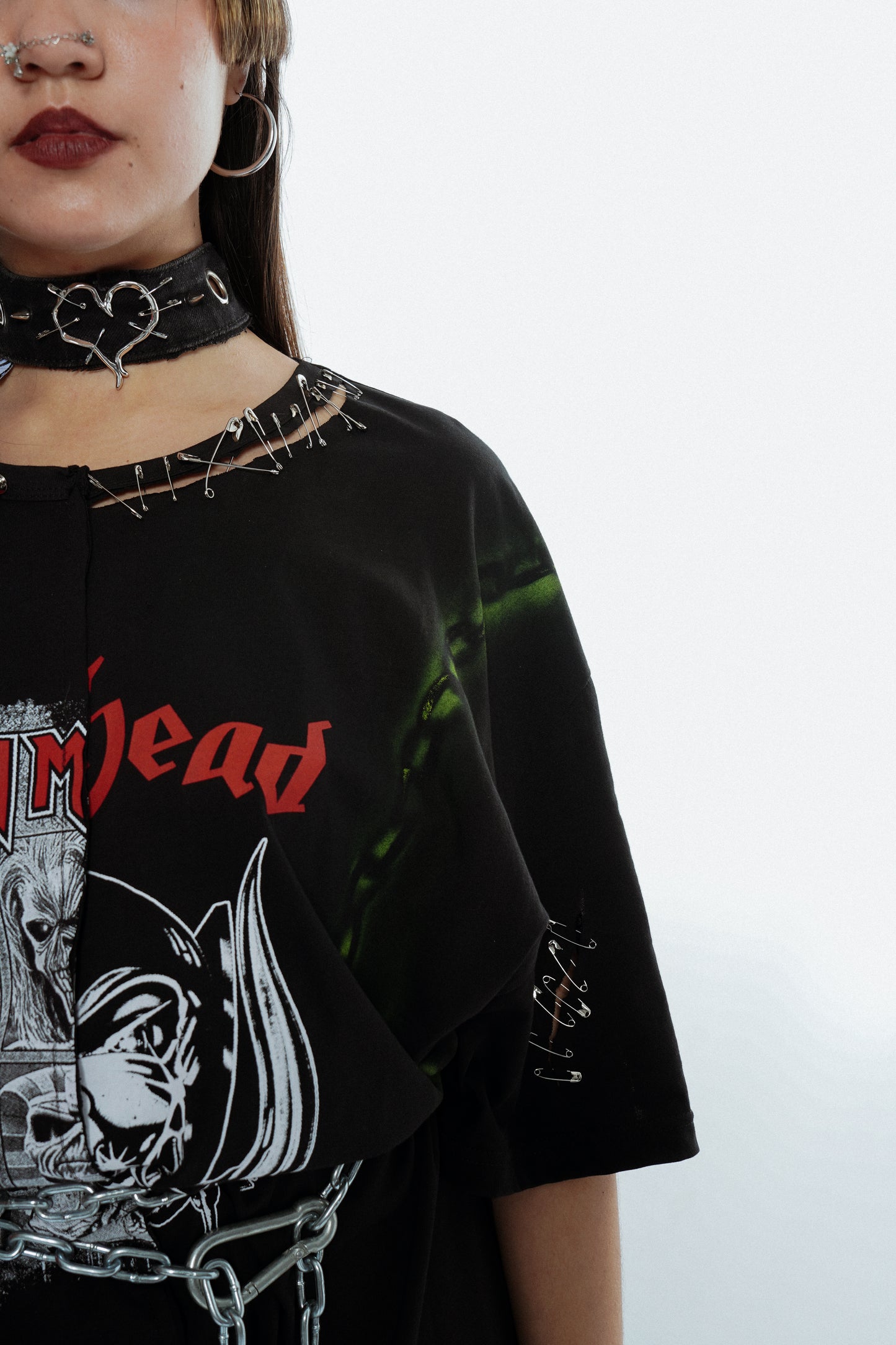 MIRROR CHAOS T-SHIRT DRESS