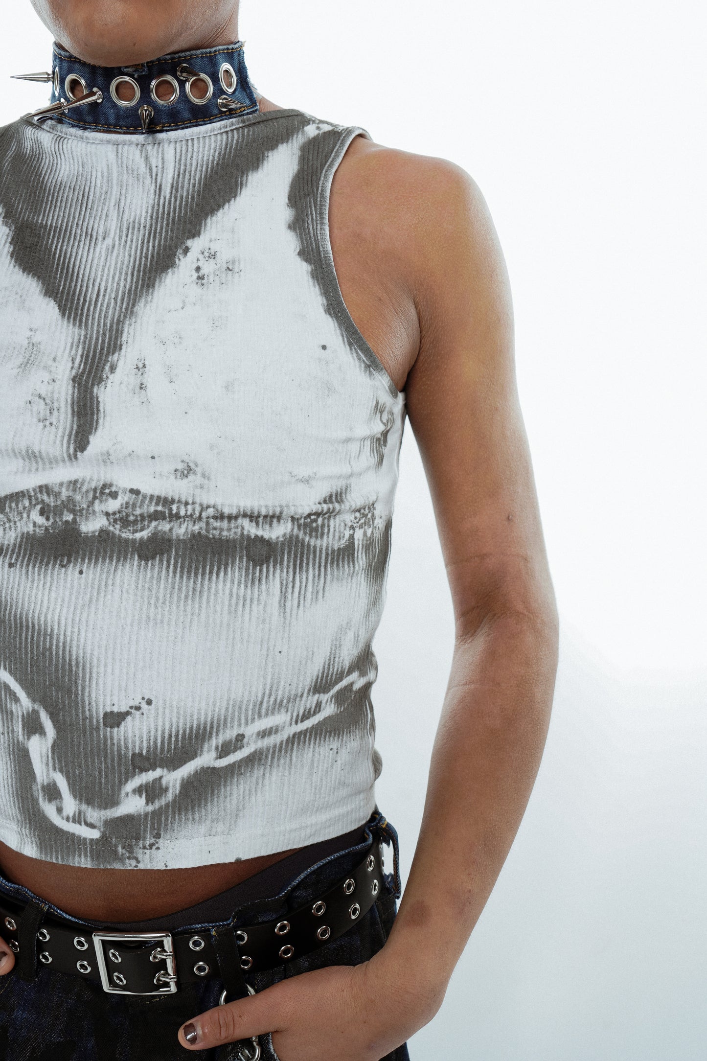 Mirror Love Illusion Tank