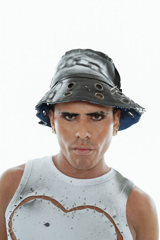Morph Eyelet Bucket Hat