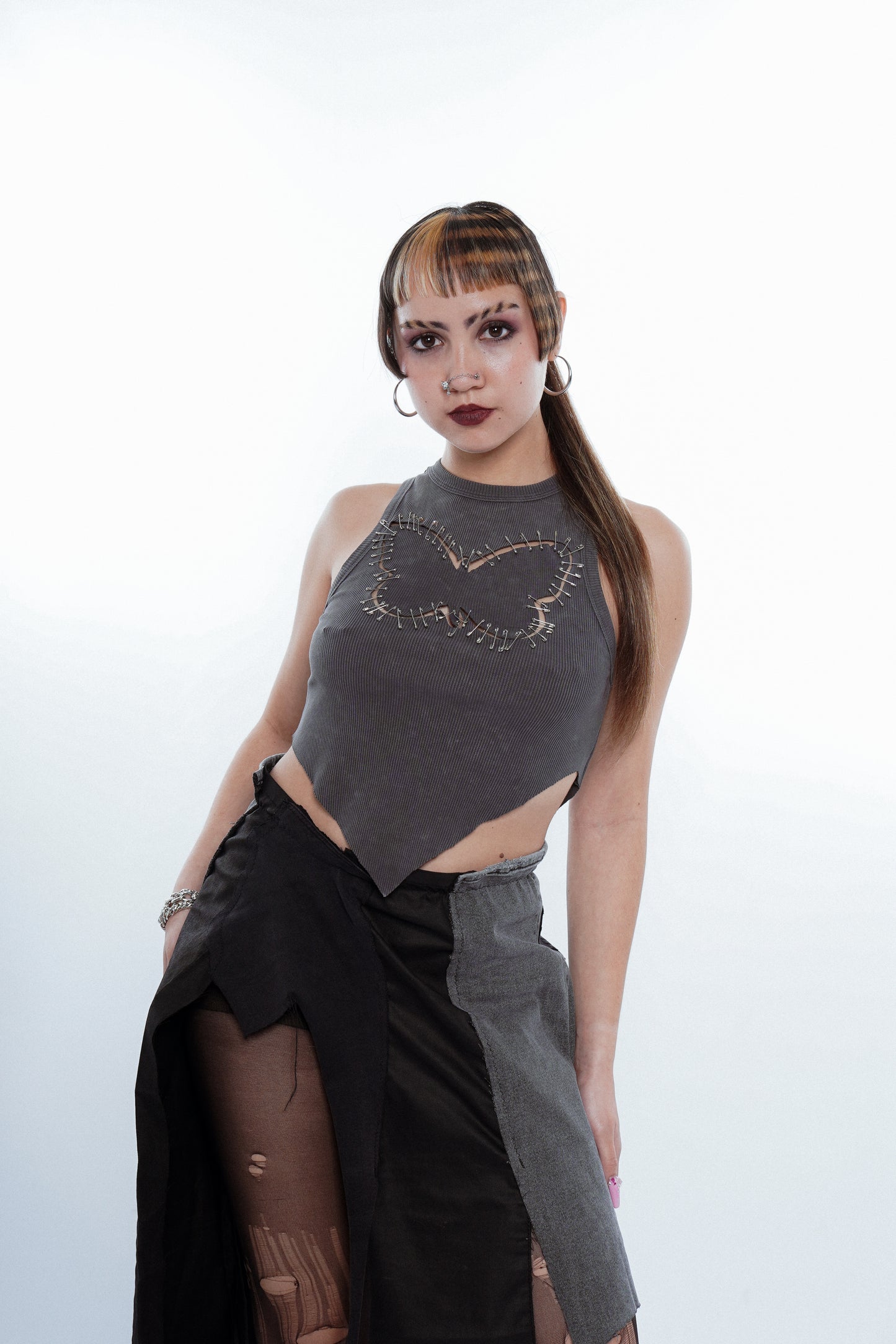 Mirror Pinned Butterfly Tank