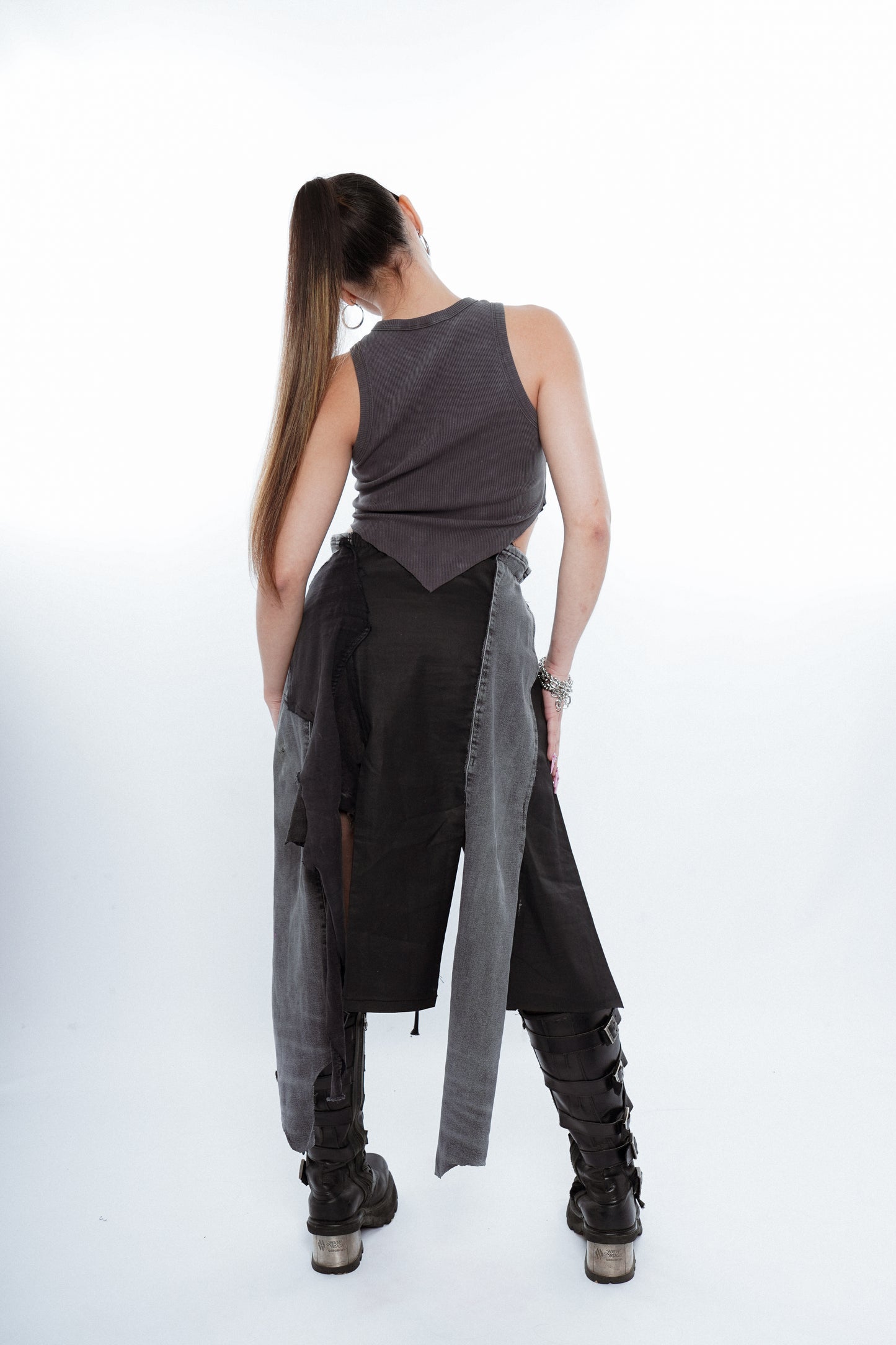 Morph Hybrid Strip Skirt