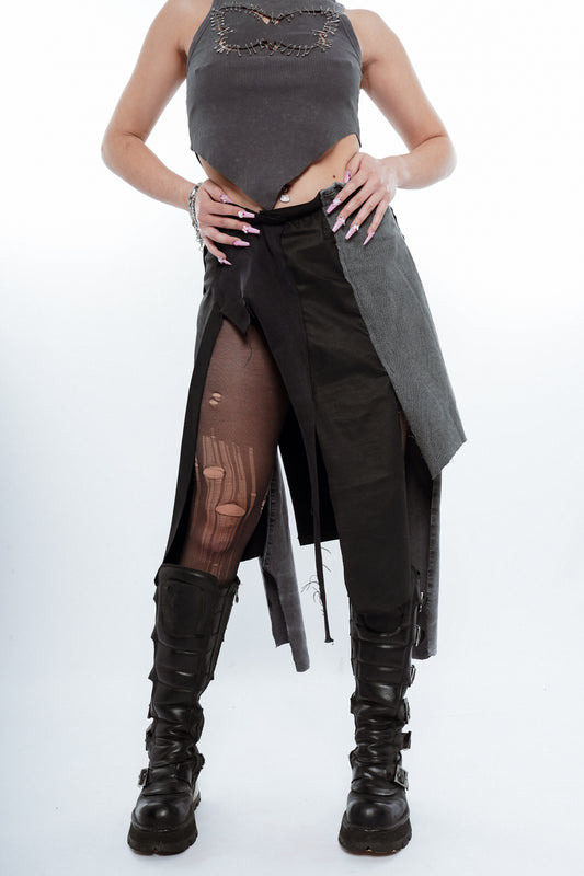 Morph Hybrid Strip Skirt