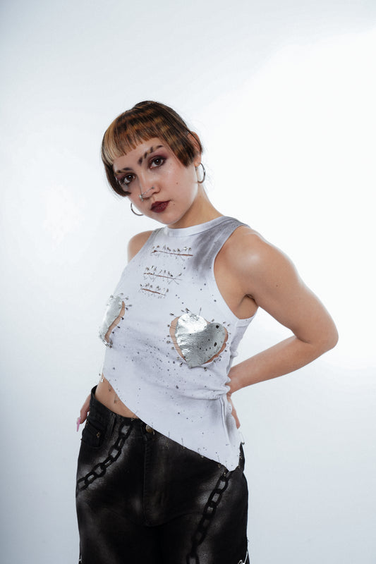 Mirror Shattered Heart Tank