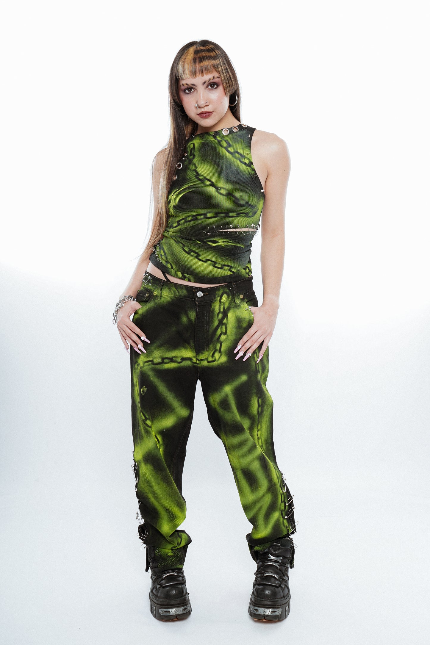 Guardian Marked Spray Jeans