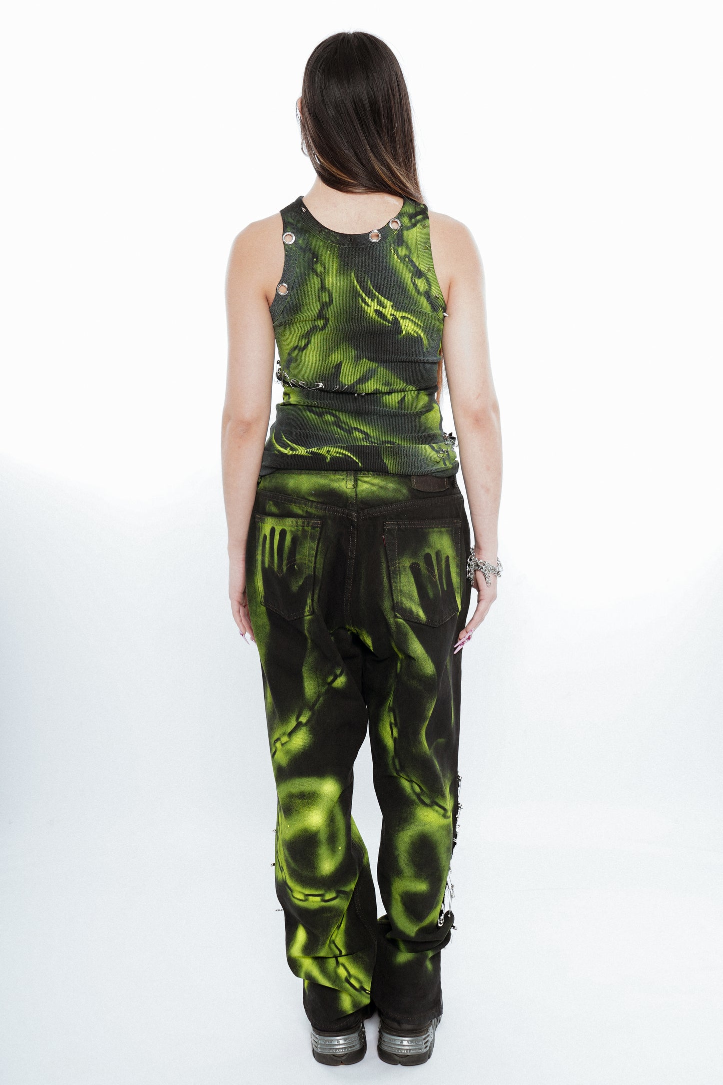 Guardian Marked Spray Jeans