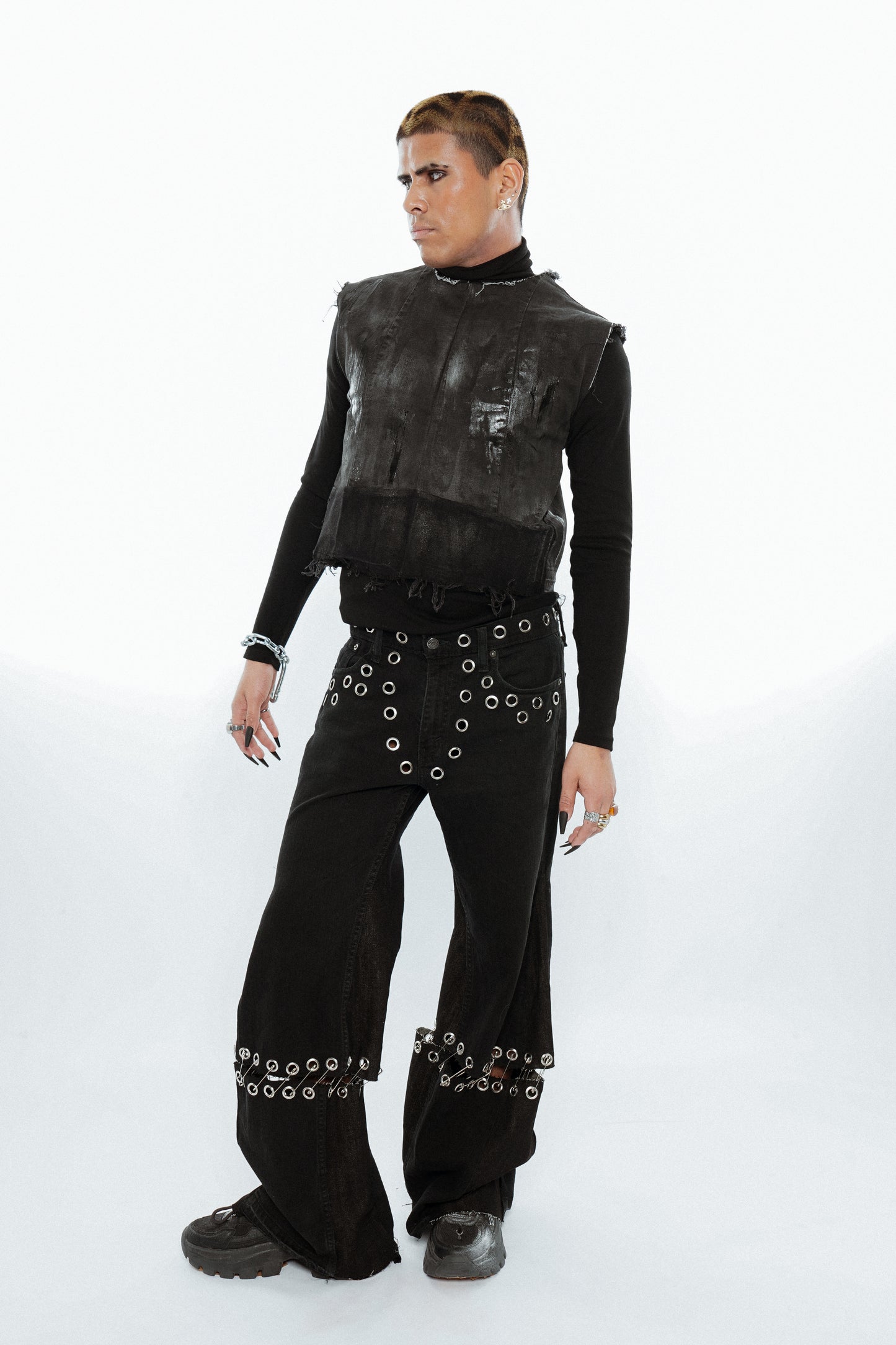 Guardian Oil Coated Denim Top