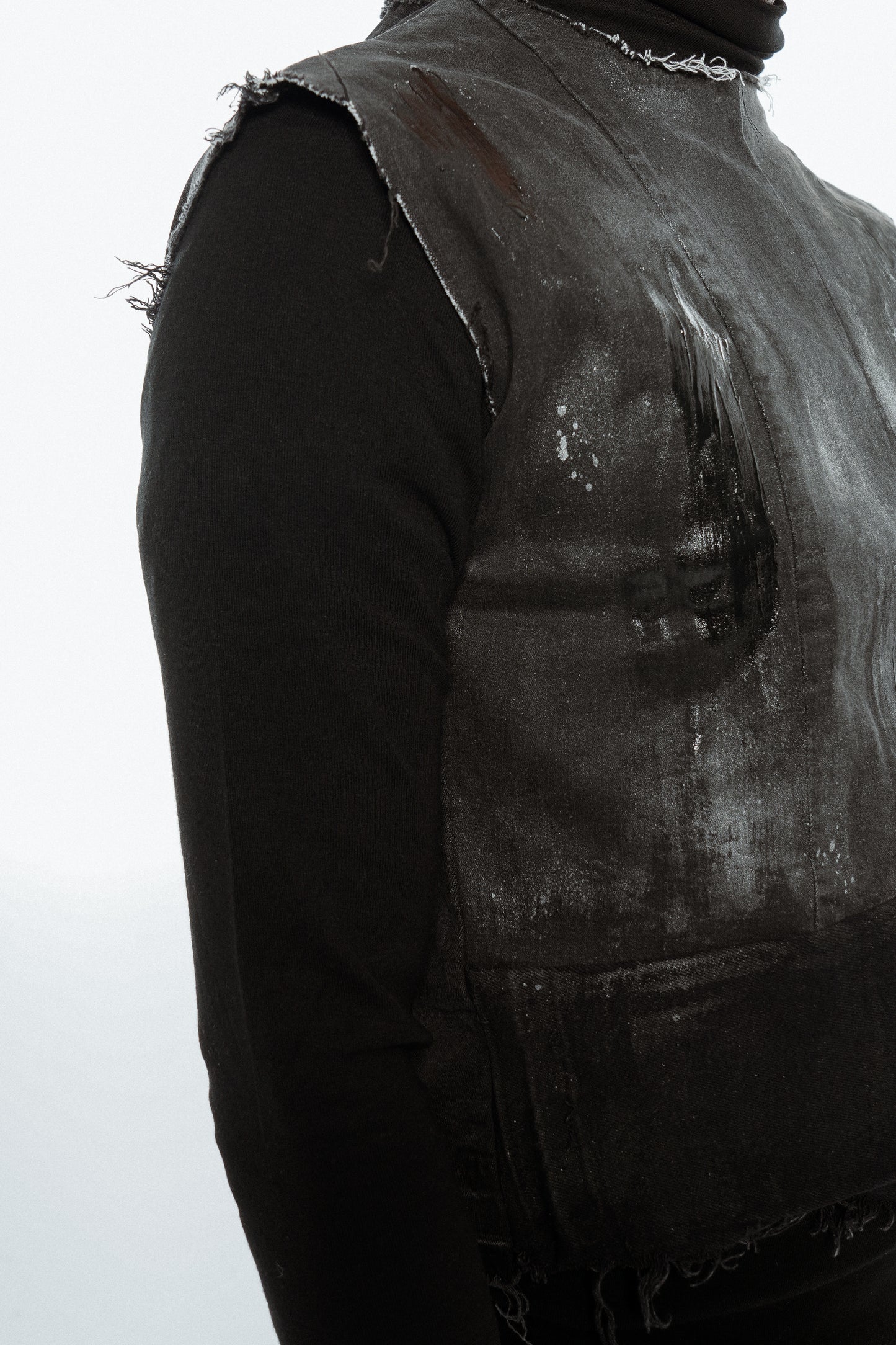 Guardian Oil Coated Denim Top