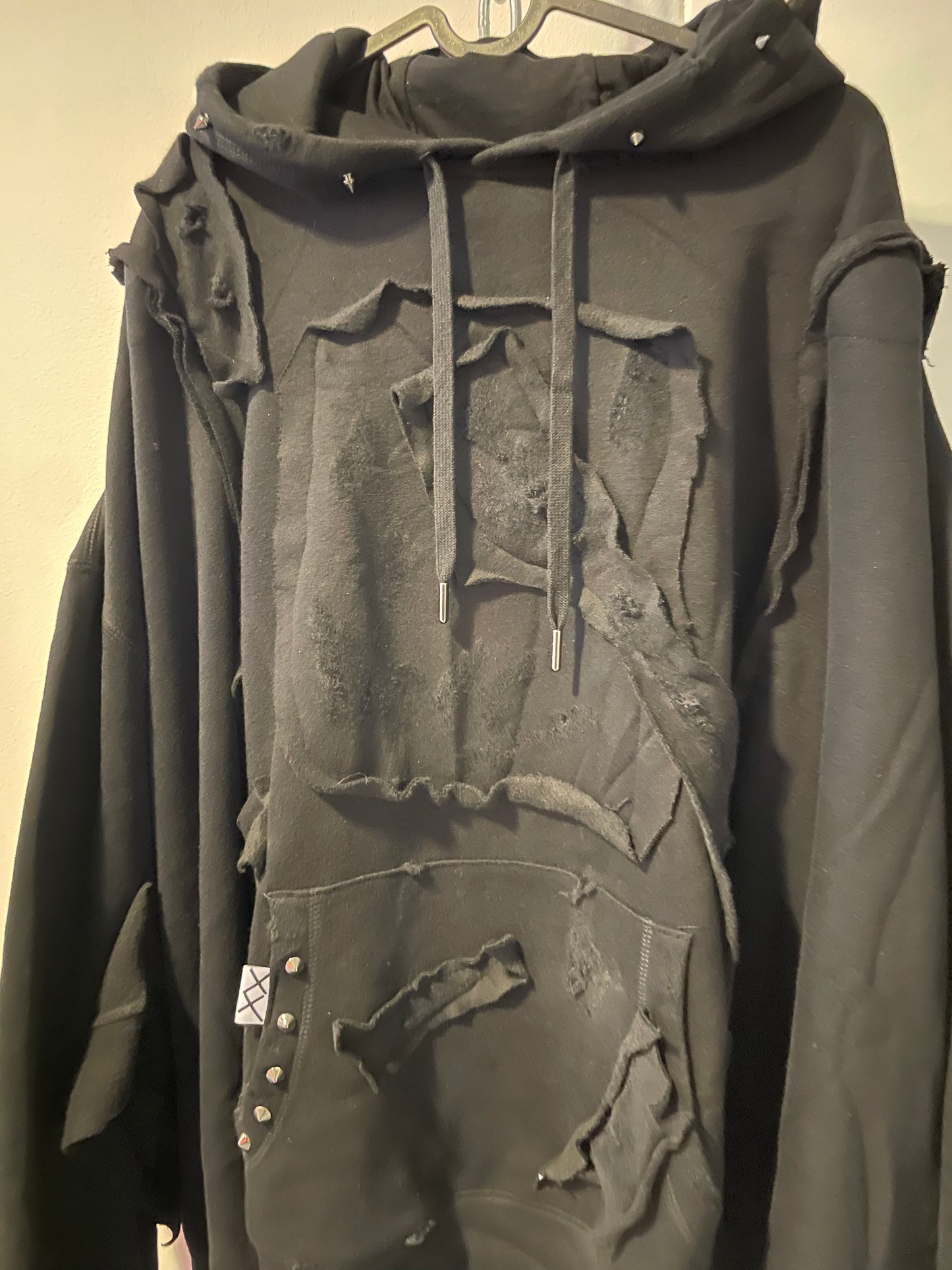 Reconstructed oversized hoodie