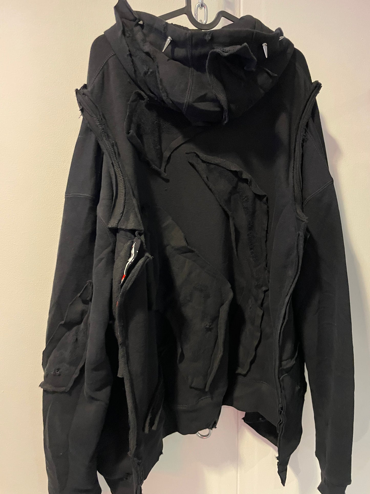 Reconstructed oversized hoodie