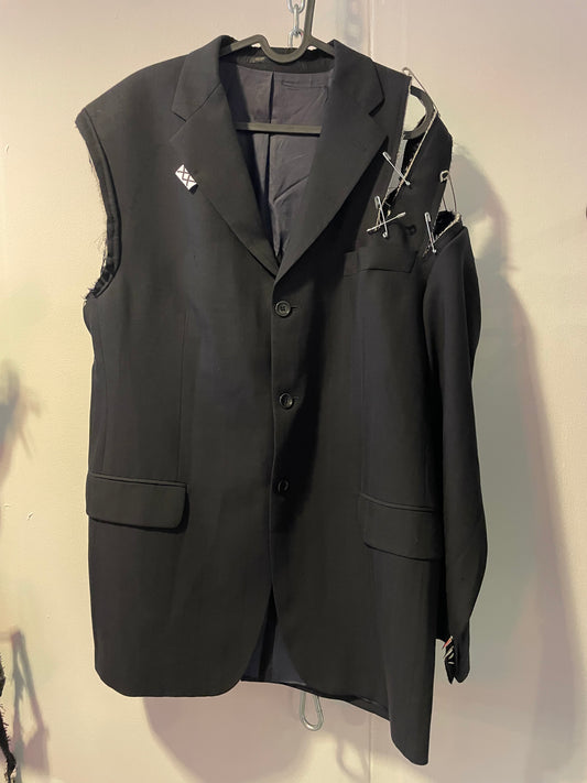 "Chain Reaction" Asymmetrical Blazer