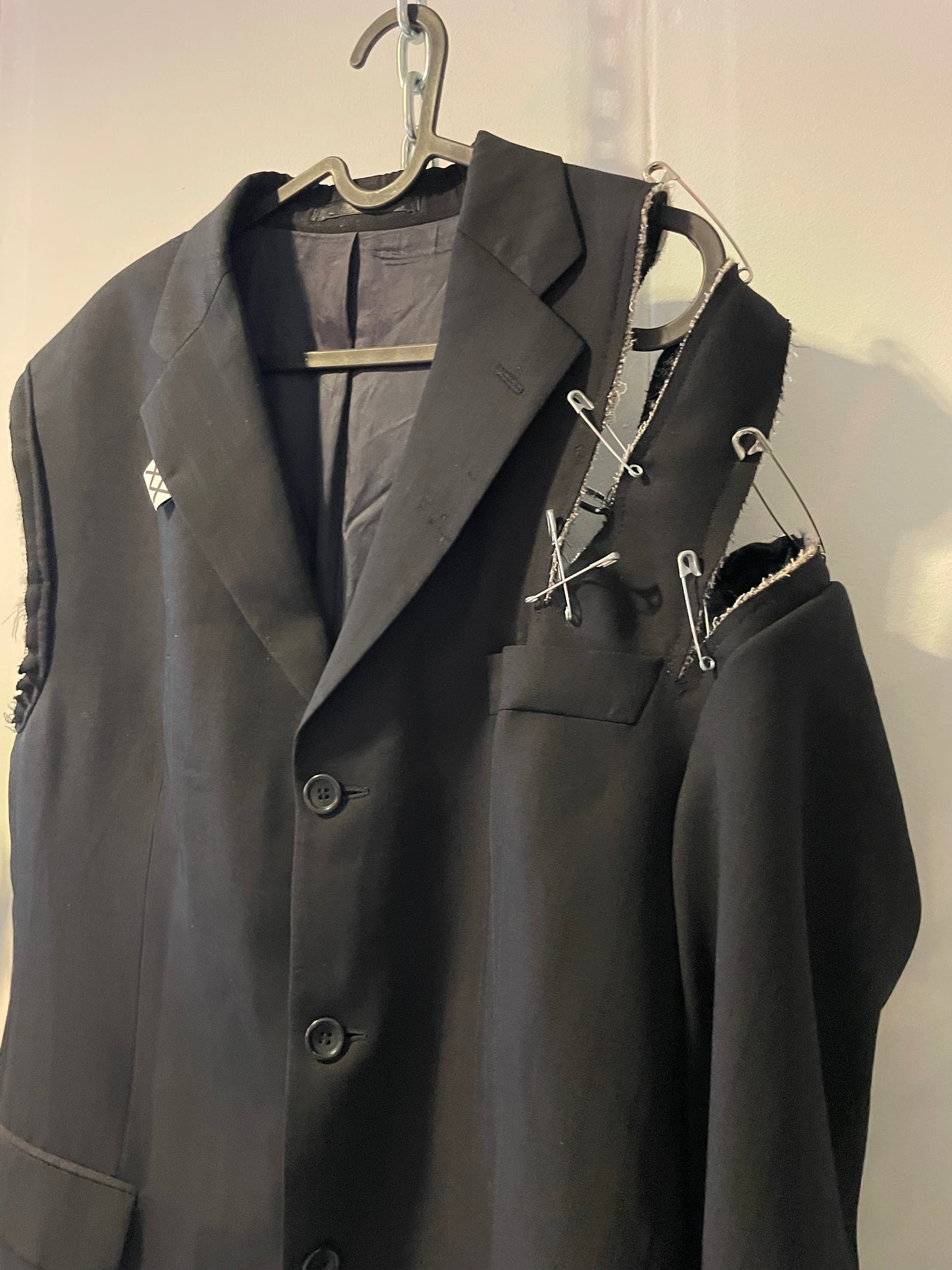 "Chain Reaction" Asymmetrical Blazer