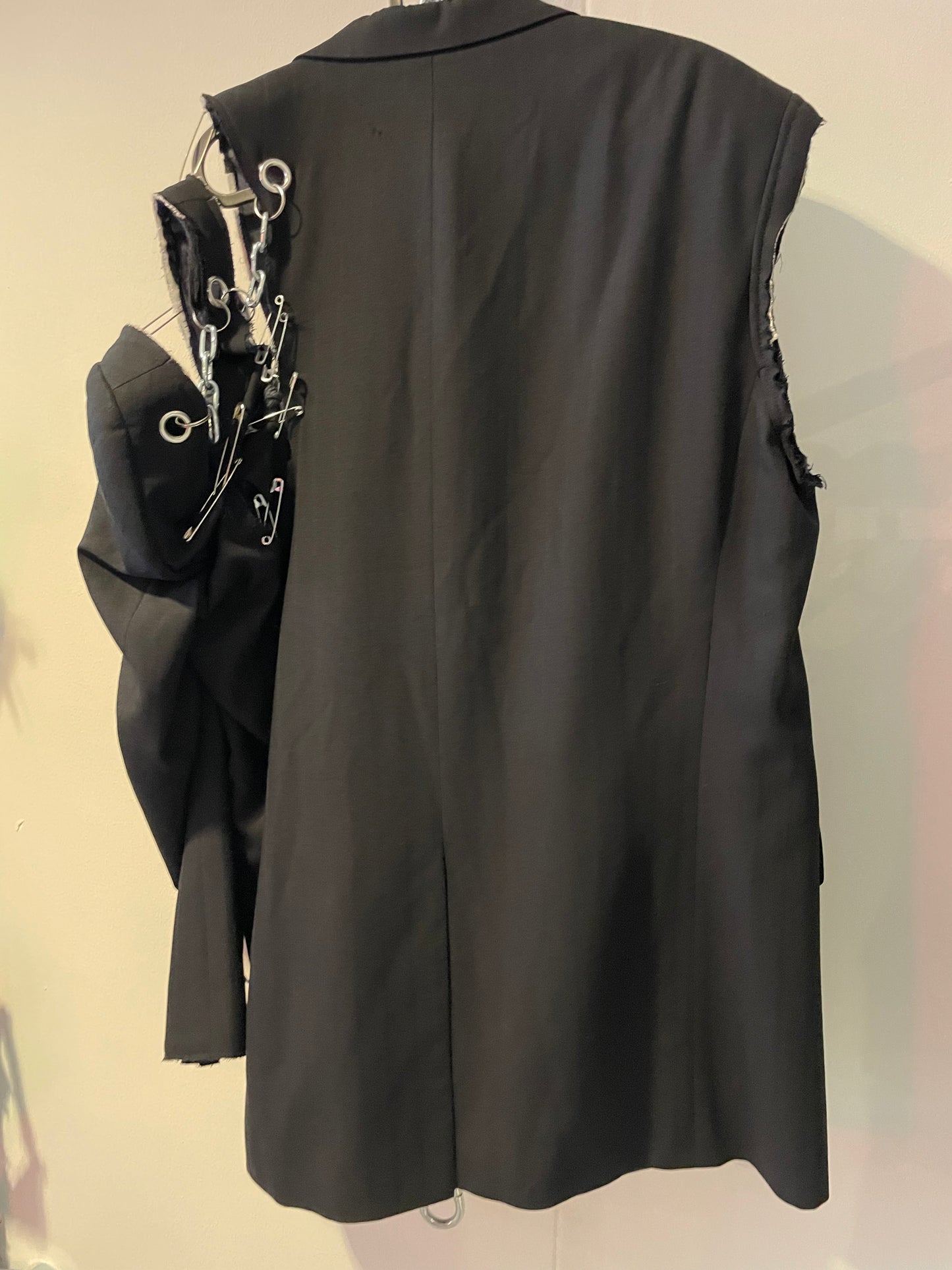 "Chain Reaction" Asymmetrical Blazer