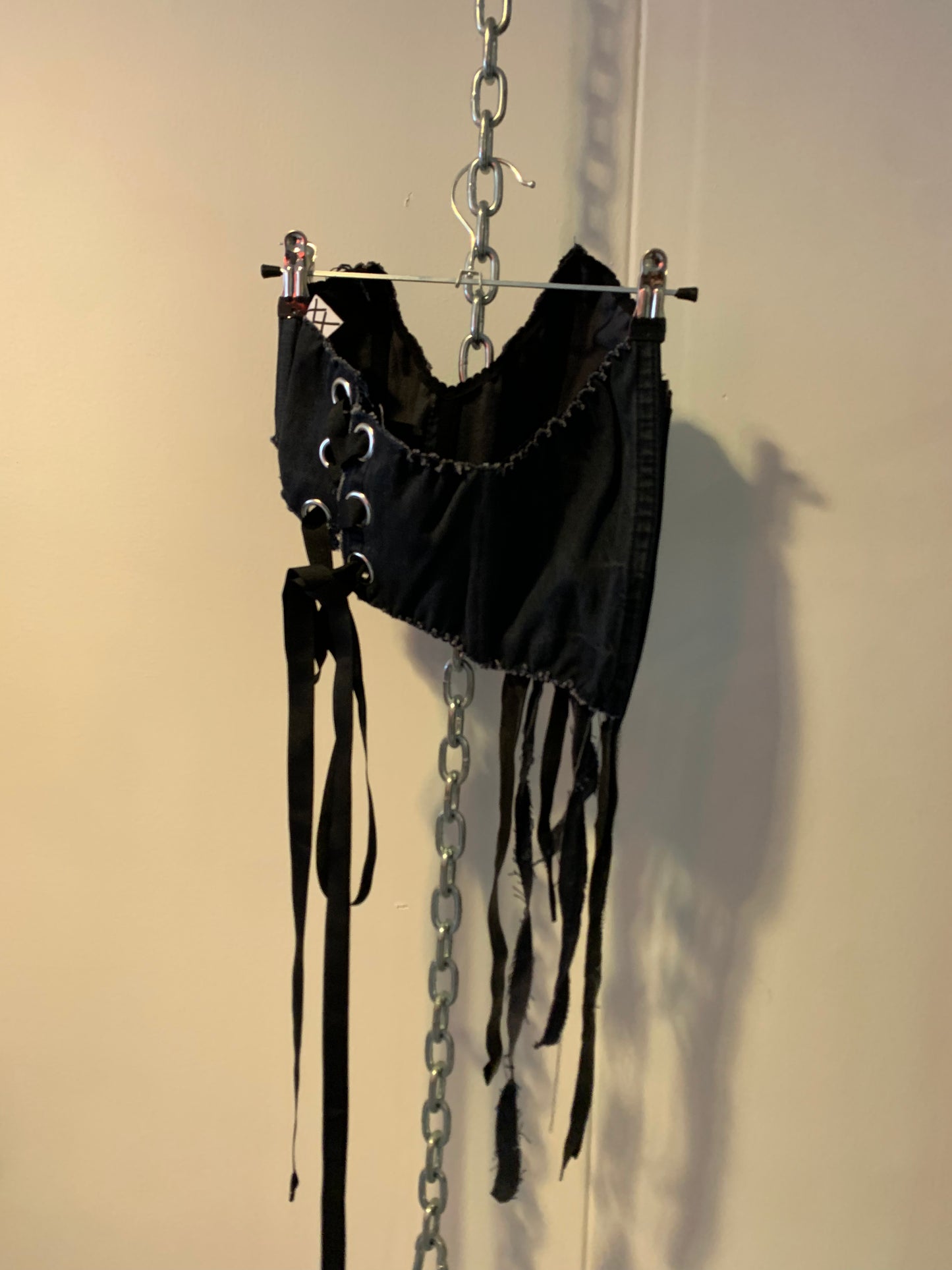SASSY Denim Corset Asymmetrical