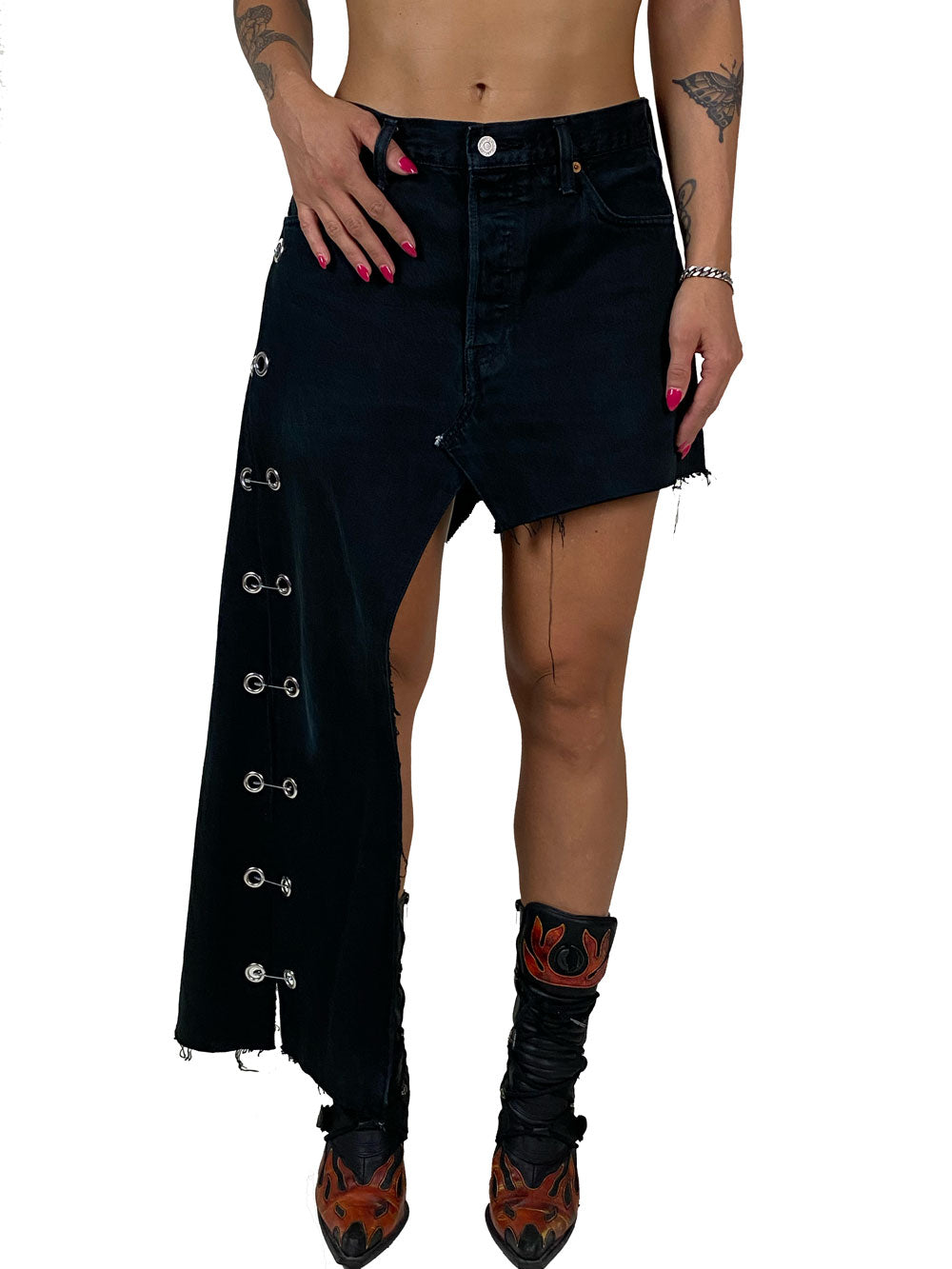 TEASE ASYMMETRICAL SKIRT
