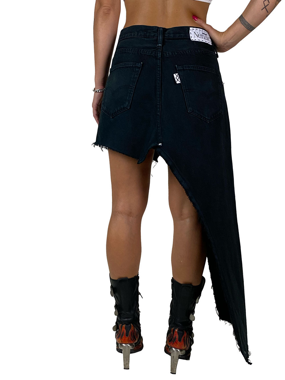TEASE ASYMMETRICAL SKIRT