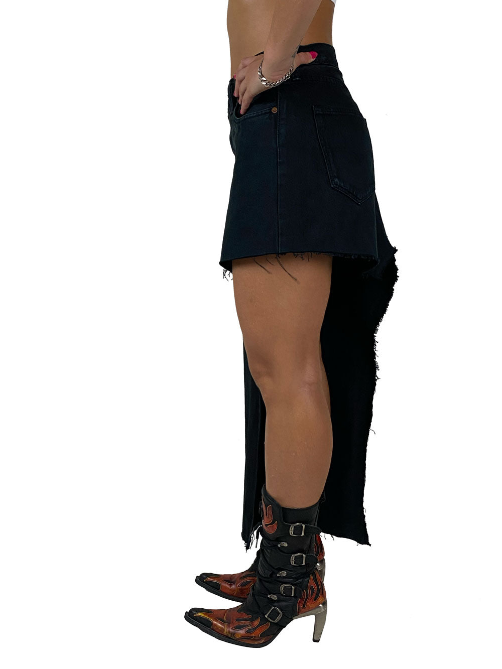 TEASE ASYMMETRICAL SKIRT