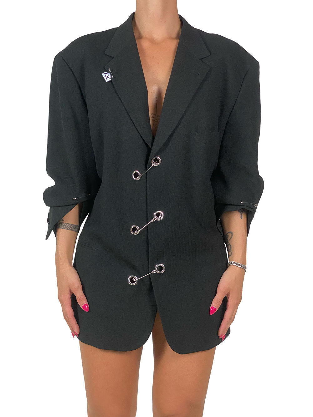 NIGHT SCENE BLAZER DRESS