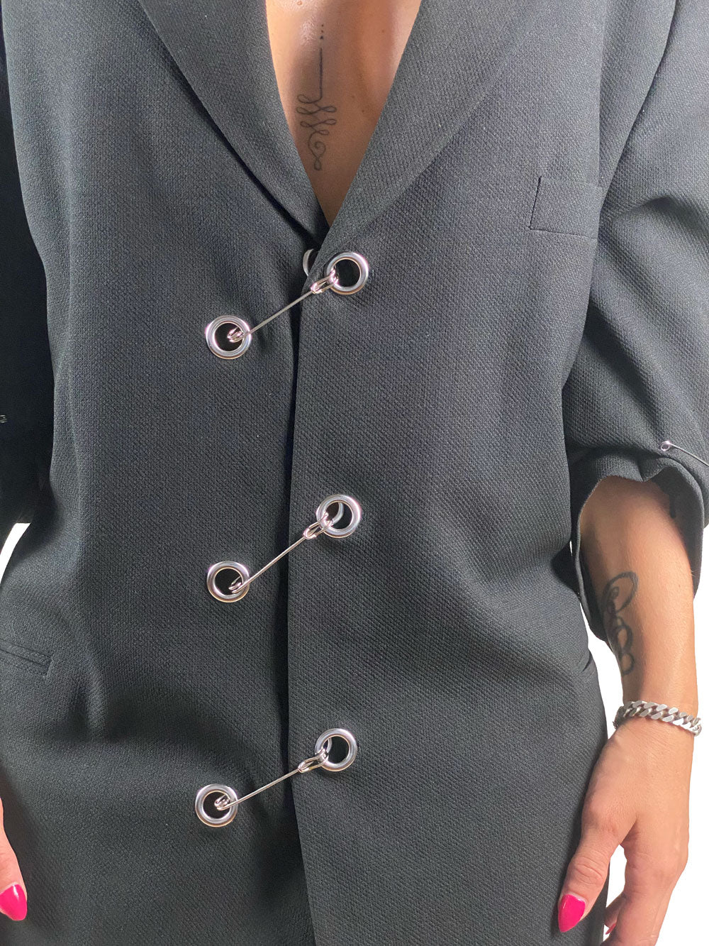 NIGHT SCENE BLAZER DRESS