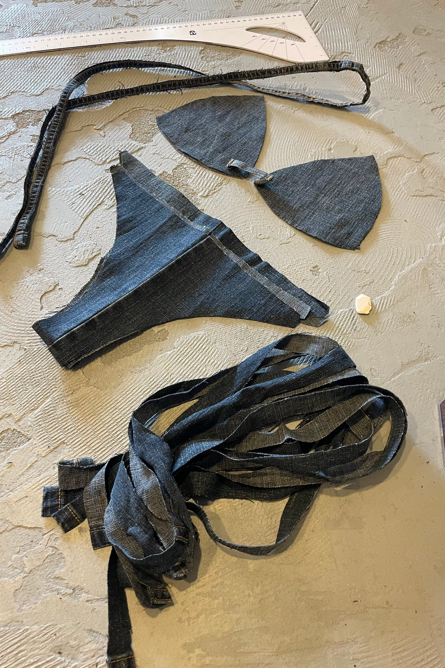 THE PUNK DENIM BIKINI PDF PATTERN