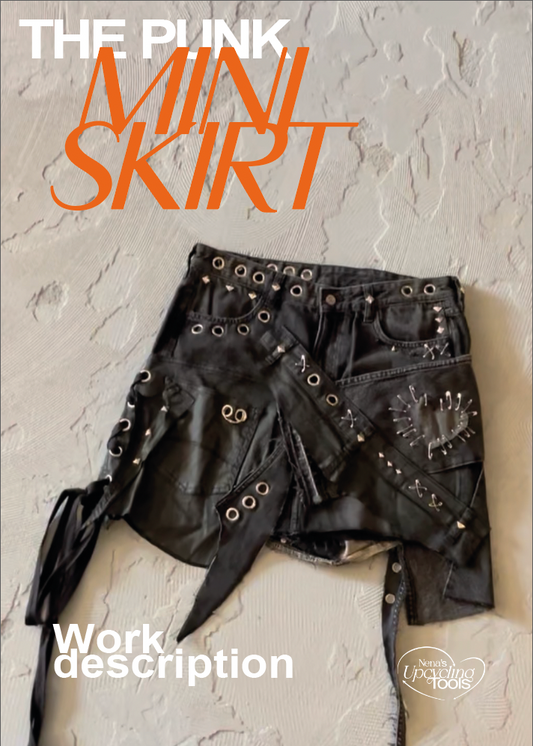 DIY Punk MINI Skirt PDF Download Members Only