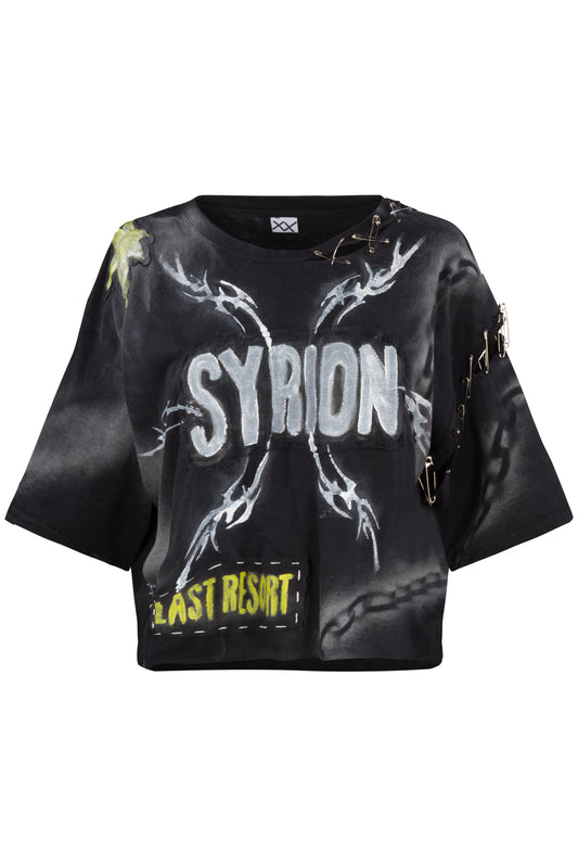 "Subsonic" Crop Tee