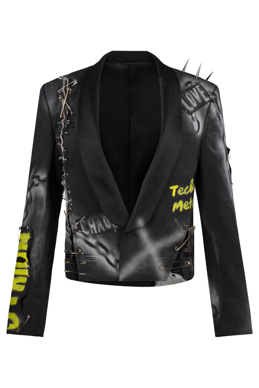 SYRION Upcycled Punk Blazer