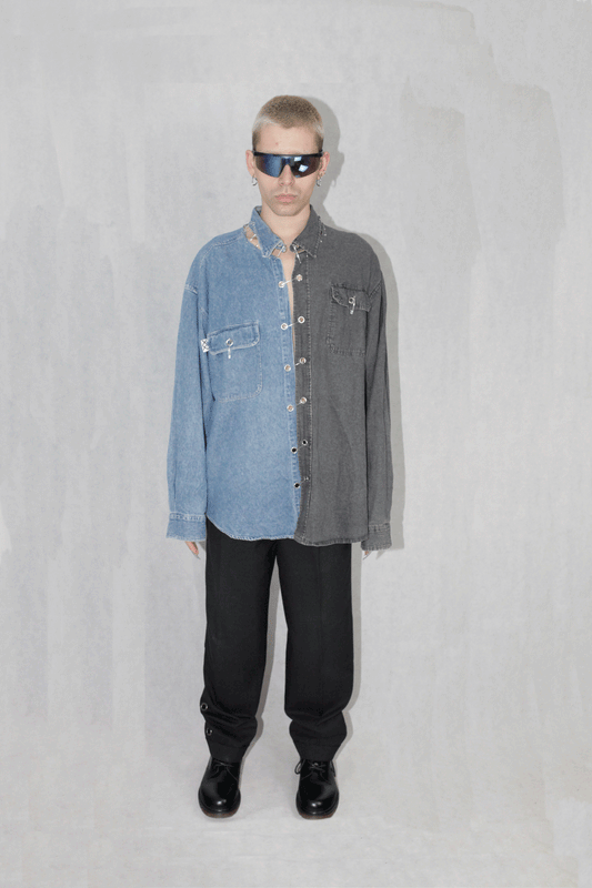 SPLIT REWORKED SHIRT